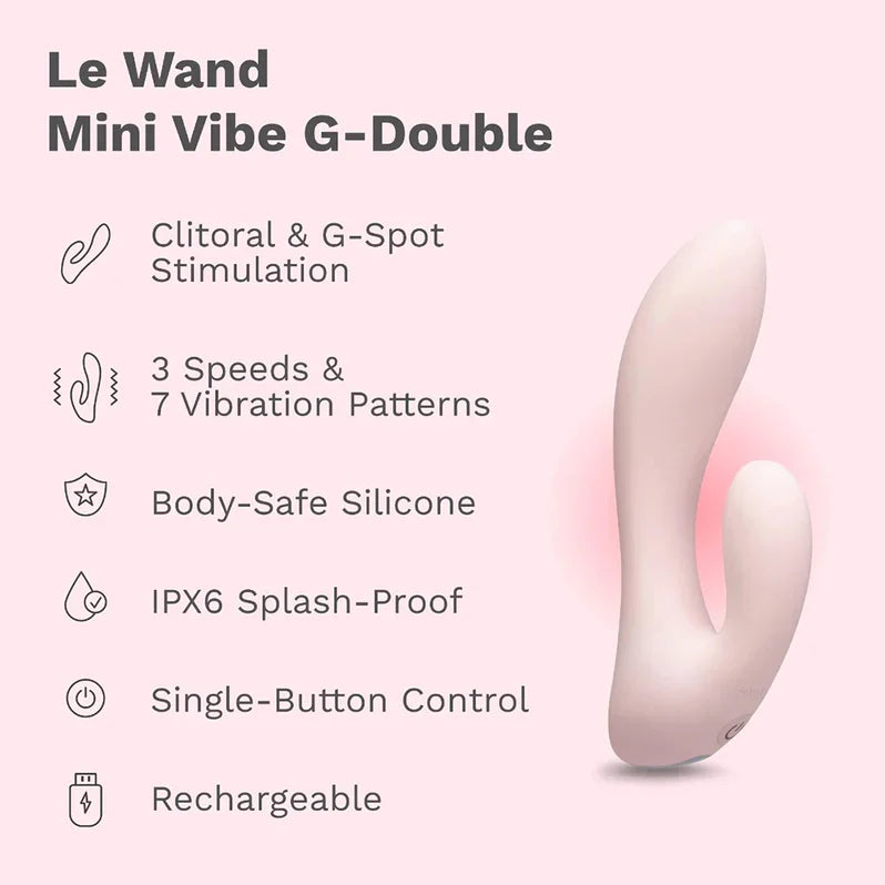 Le Wand Mini Vibe G-Double G-Spot Vibrator