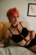 VICKY Italian Leather Harness