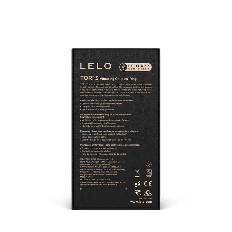 LELO Tor 3 Vibrating Couples Ring