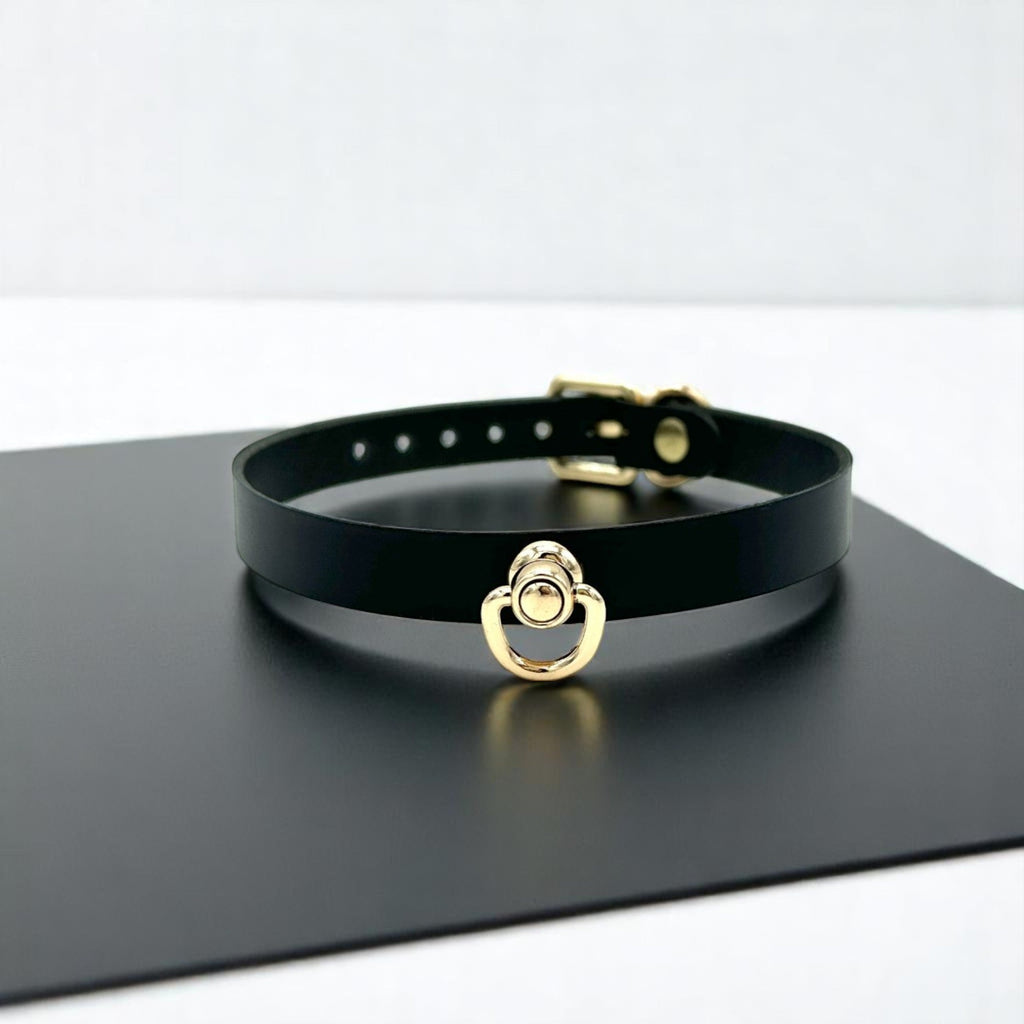 LILA Italian Leather Day Choker