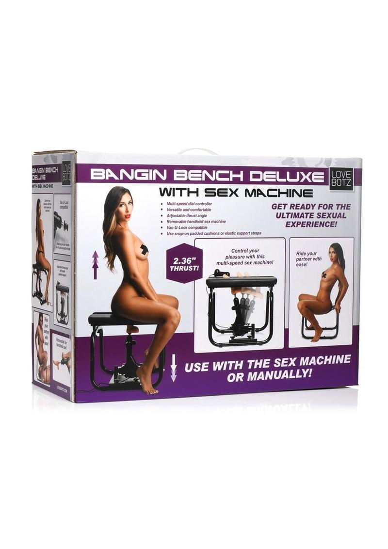 LoveBotz Bangin Bench Deluxe with Sex Machine