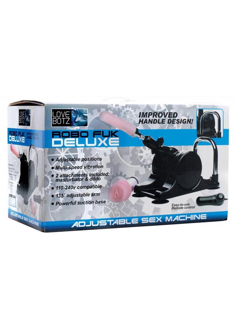 LoveBotz Fuk Deluxe Adjustable Sex Machine Vibration