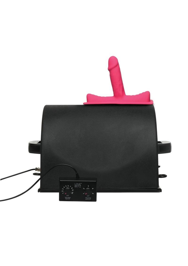 LoveBotz Soxy Saddle Pro Sex Machine with Silicone Attachments