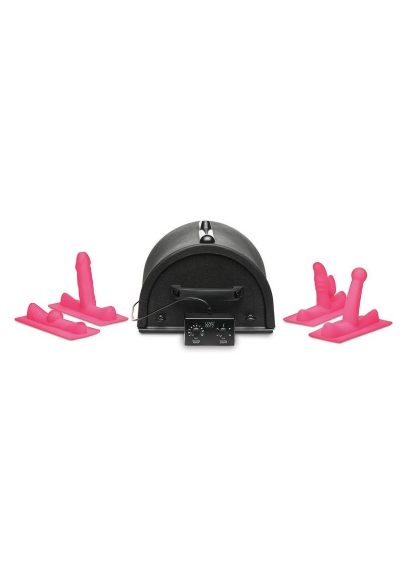 LoveBotz Soxy Saddle Pro Sex Machine with Silicone Attachments