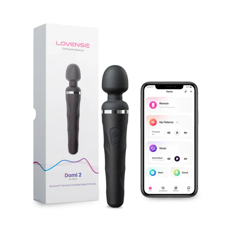 Lovense Domi 2 Bluetooth Wand Vibrator