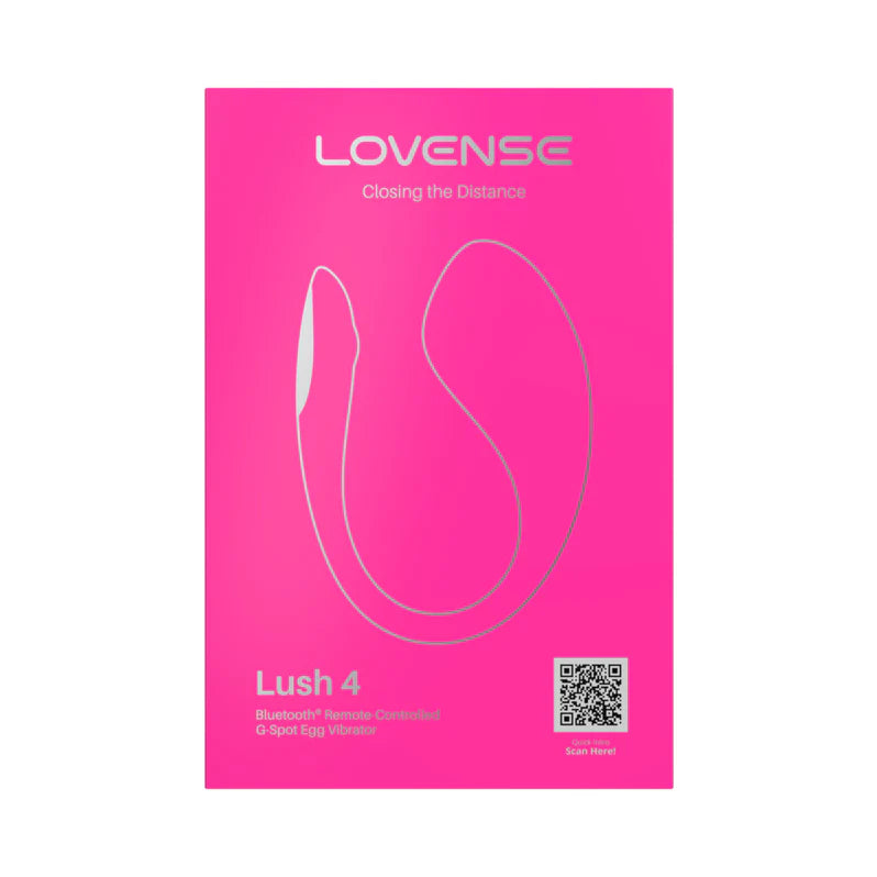 Lovense Lush 4 Bluetooth Remote-Controlled Camming Vibrator