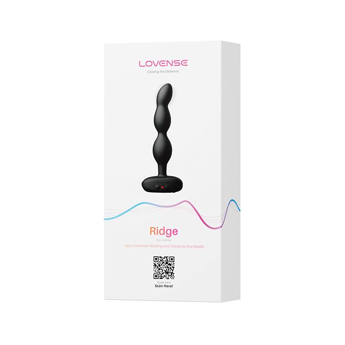 Lovense Ridge Vibrating and Rotating Anal Beads
