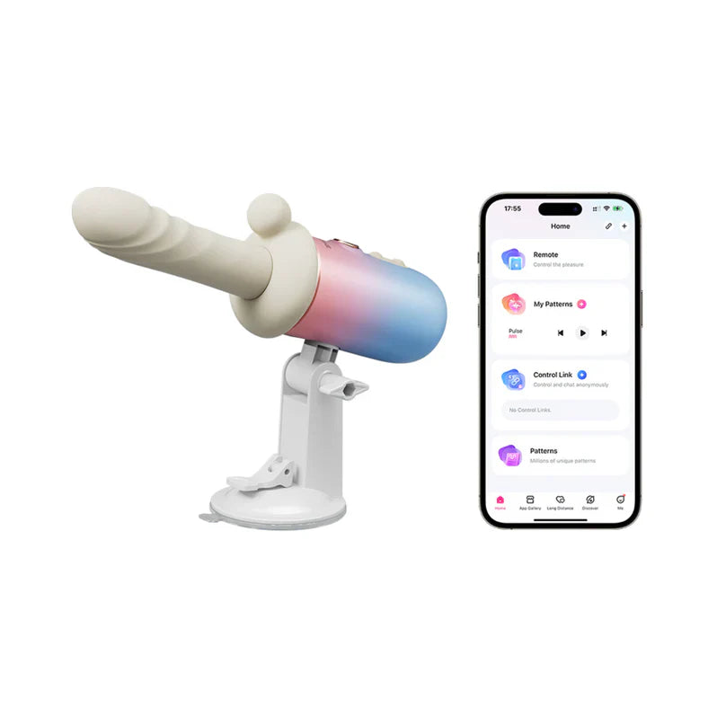 Lovense Spinel App-Controlled Thrusting Dildo Sex Machine