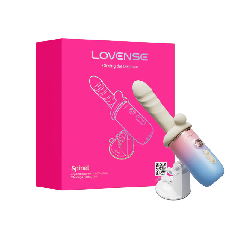 Lovense Spinel App-Controlled Thrusting Dildo Sex Machine