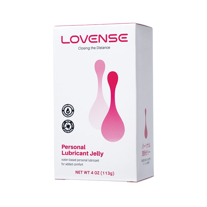 Lovense Natural Water-Based Personal Lubricant Jelly 4 oz