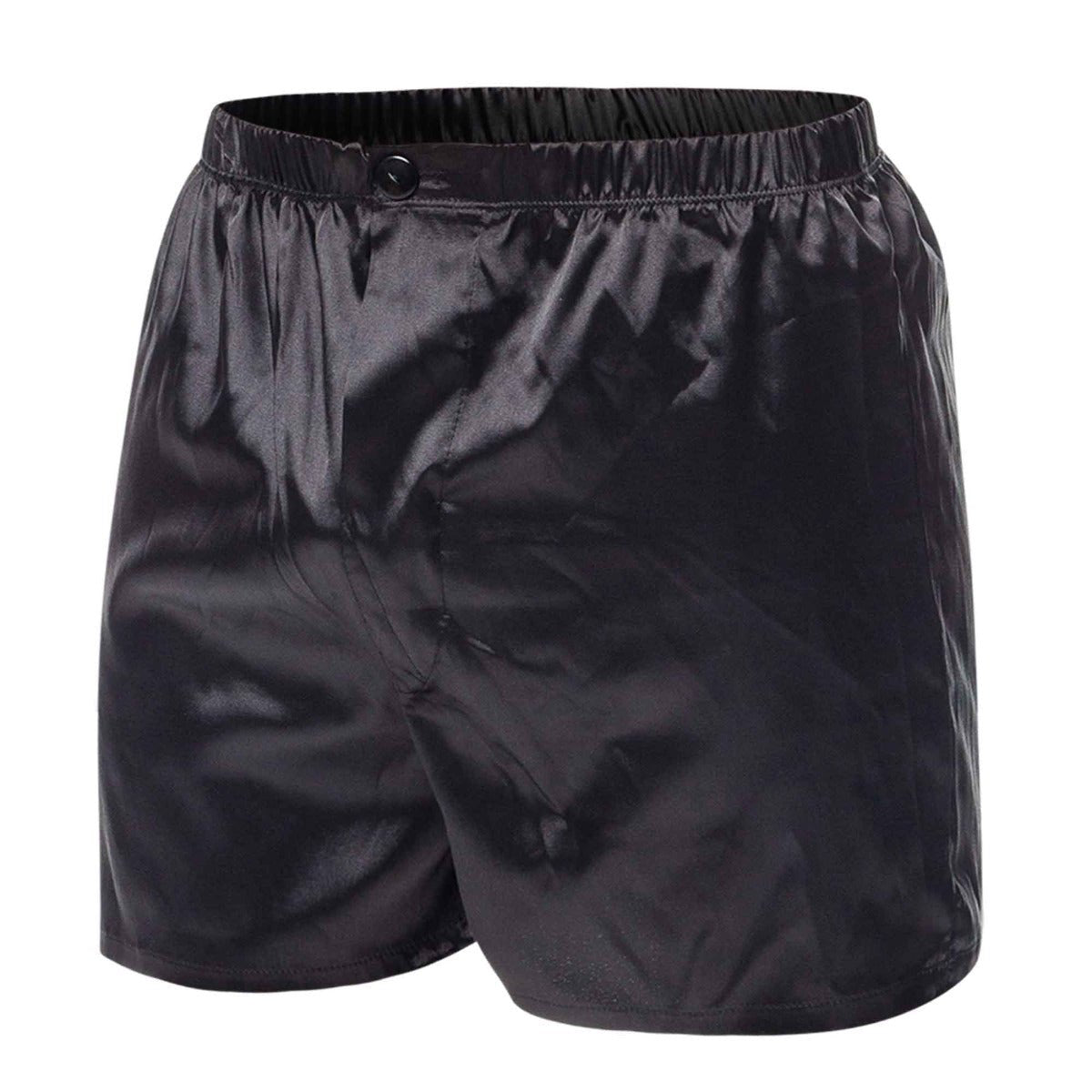 Malebasics Men's Satin Lounge Shorts