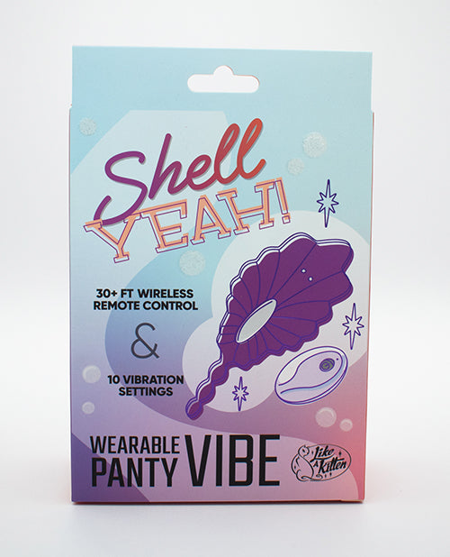Natalie's Toy Box Shell Yeah! Wearable Panty Vibrator