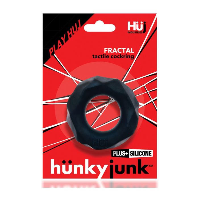 Hunky Junk Fractal Cockring - Tar Ice
