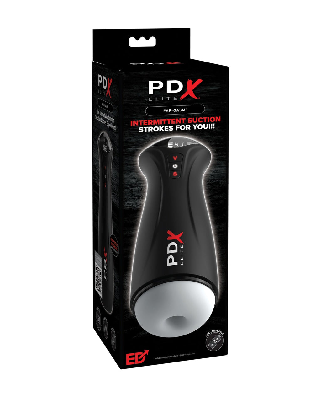 PDX Elite Fap-Gasm Male Stroker Frosted