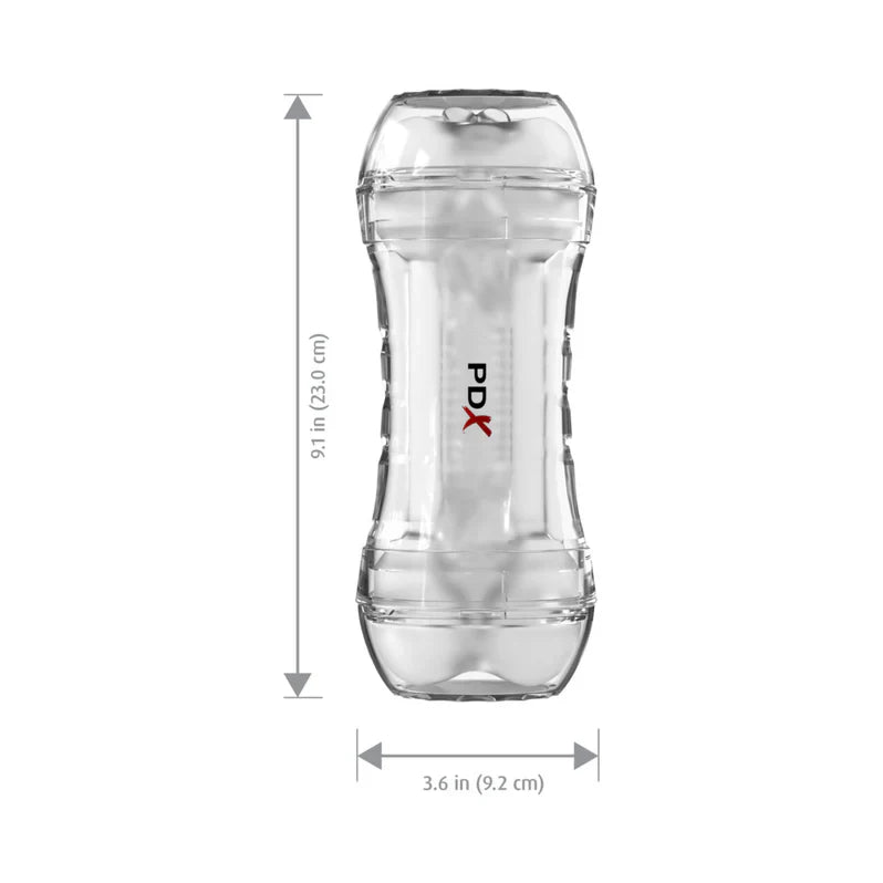 PDX Extreme Wet Pussies Super Flip-A-Pussy Over Self-Lubricating Stroker