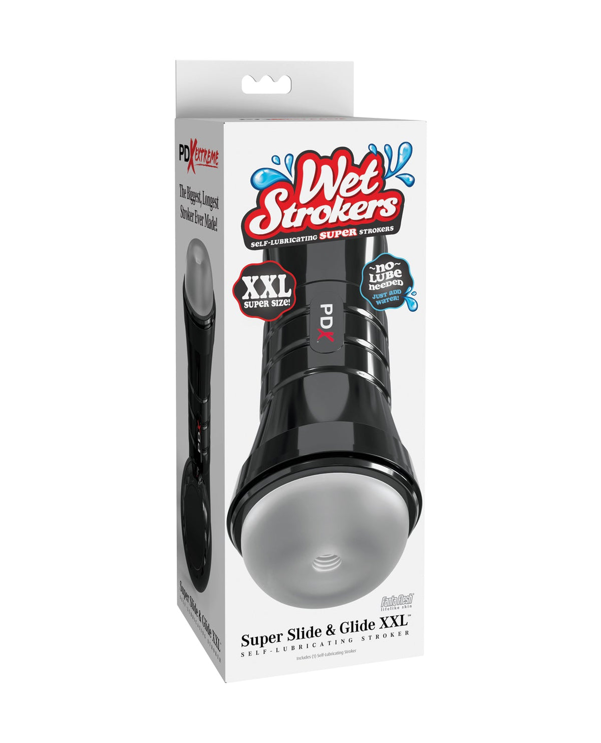 PDX Extreme Wet Strokers Slide & Glide XXL Frosted