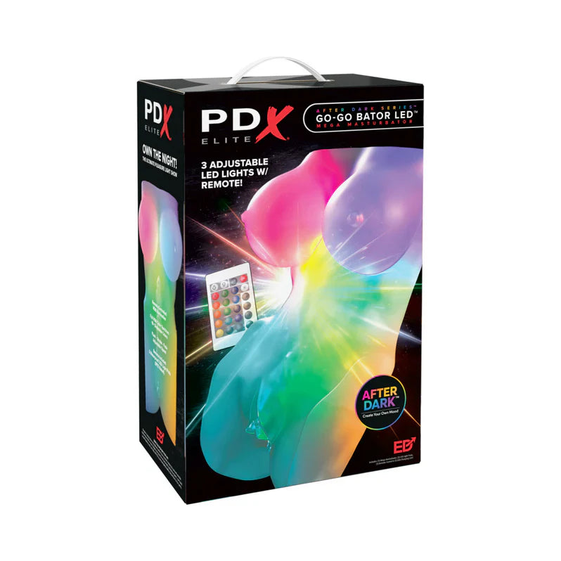 PDX Elite Go-Go Bator LED Mega Masturbator