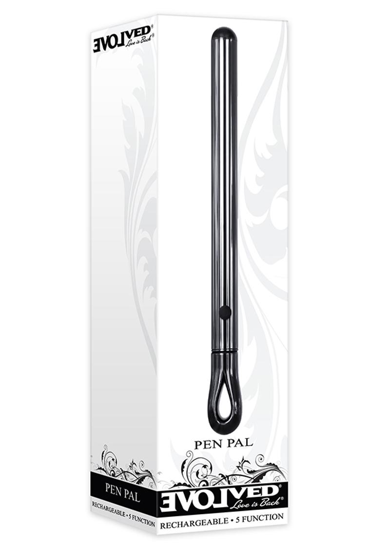 Evolved Pen Pal Rechargeable Stainless Steel Vibrator