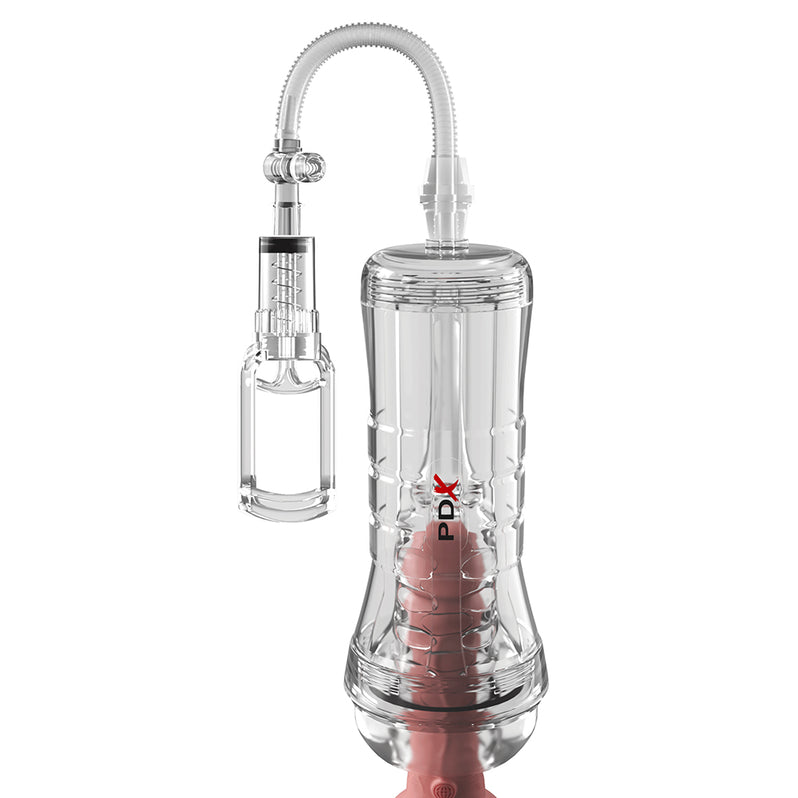 PDX Elite ViewTube Vac XXL See-Thru Pump Stroker