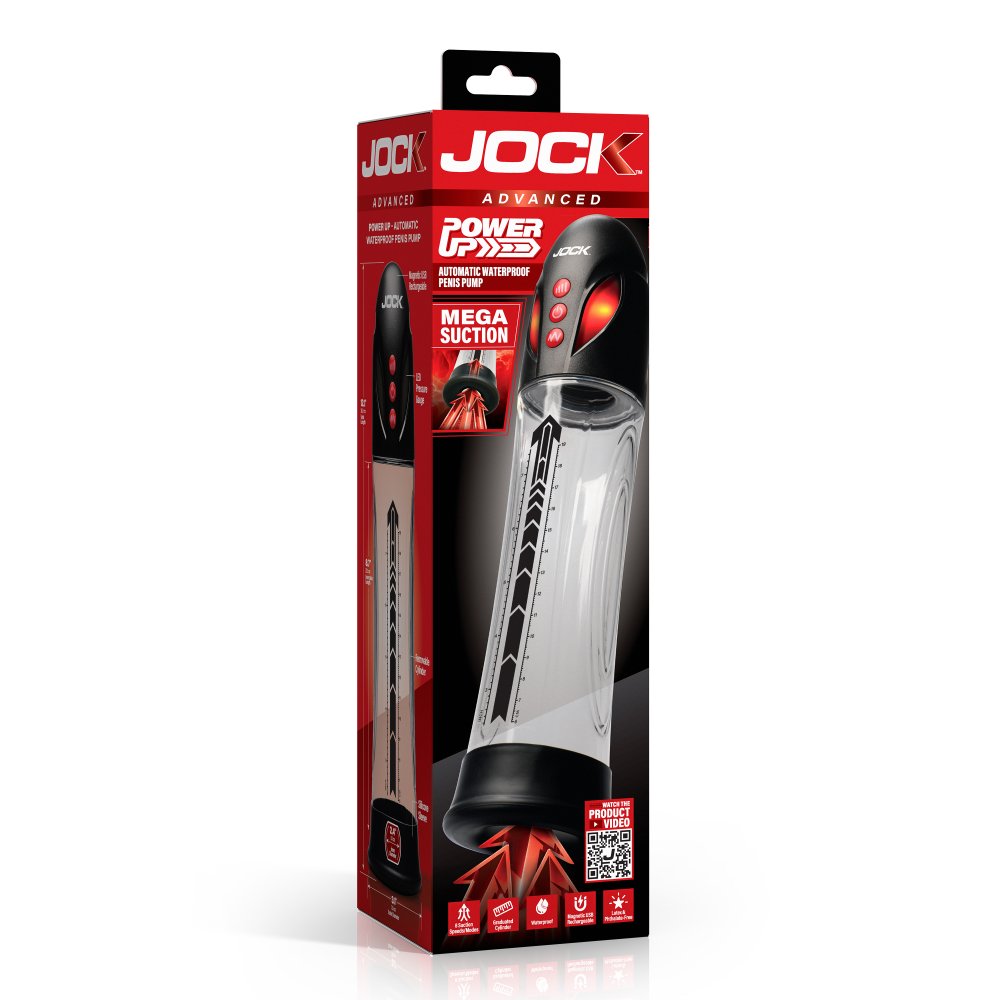 JOCK Advanced Power Up Automatic Waterproof Penis Pump