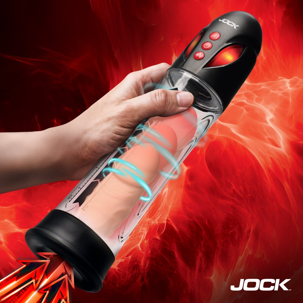 JOCK Advanced Power Up Automatic Waterproof Penis Pump