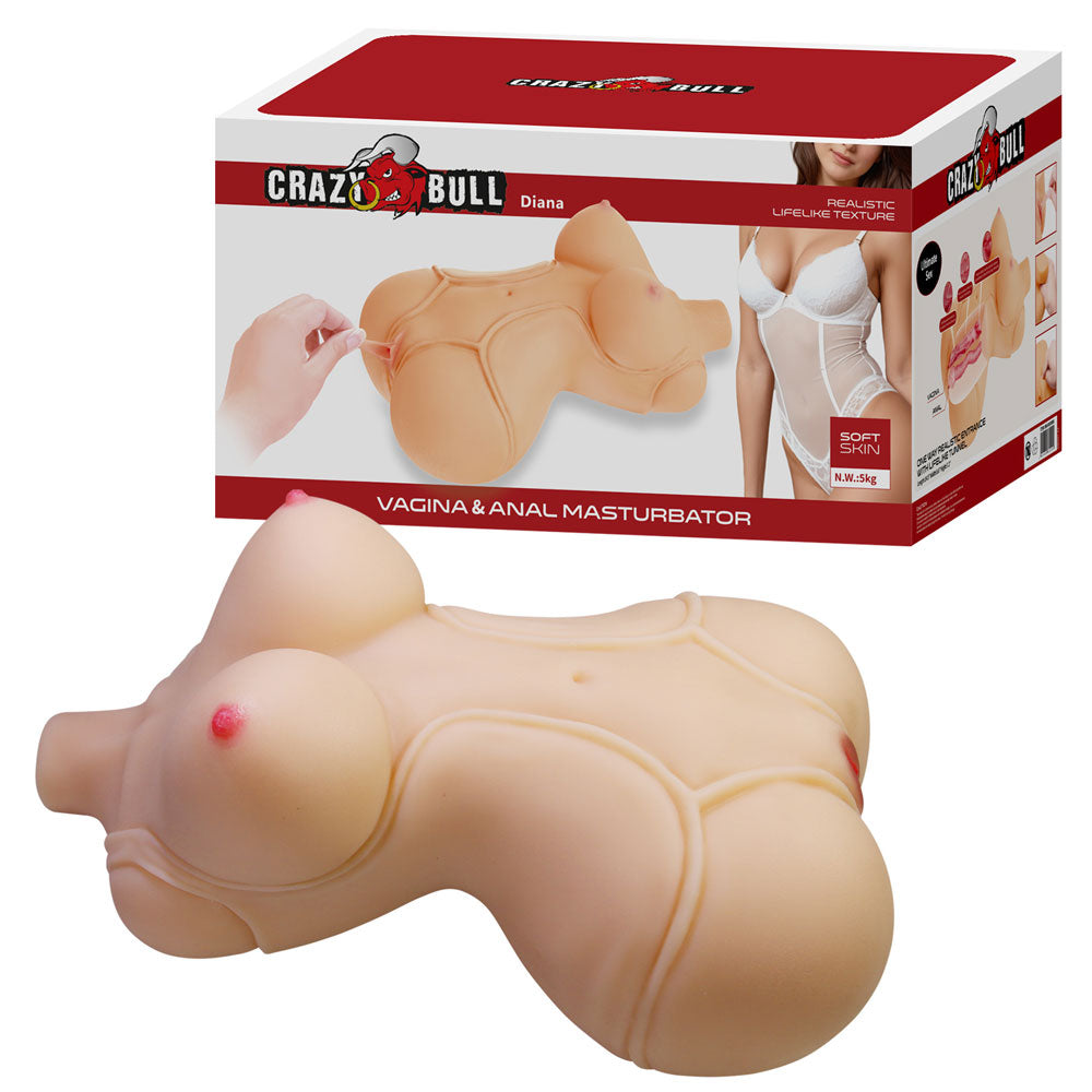 Crazy Bull Diana Vagina and Butt Masturbator