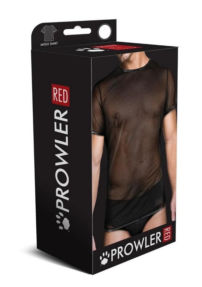 Prowler Red Mesh Shirt Classic Black Sexy And Revealing