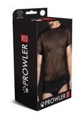 Prowler Red Mesh Shirt Classic Black Sexy And Revealing