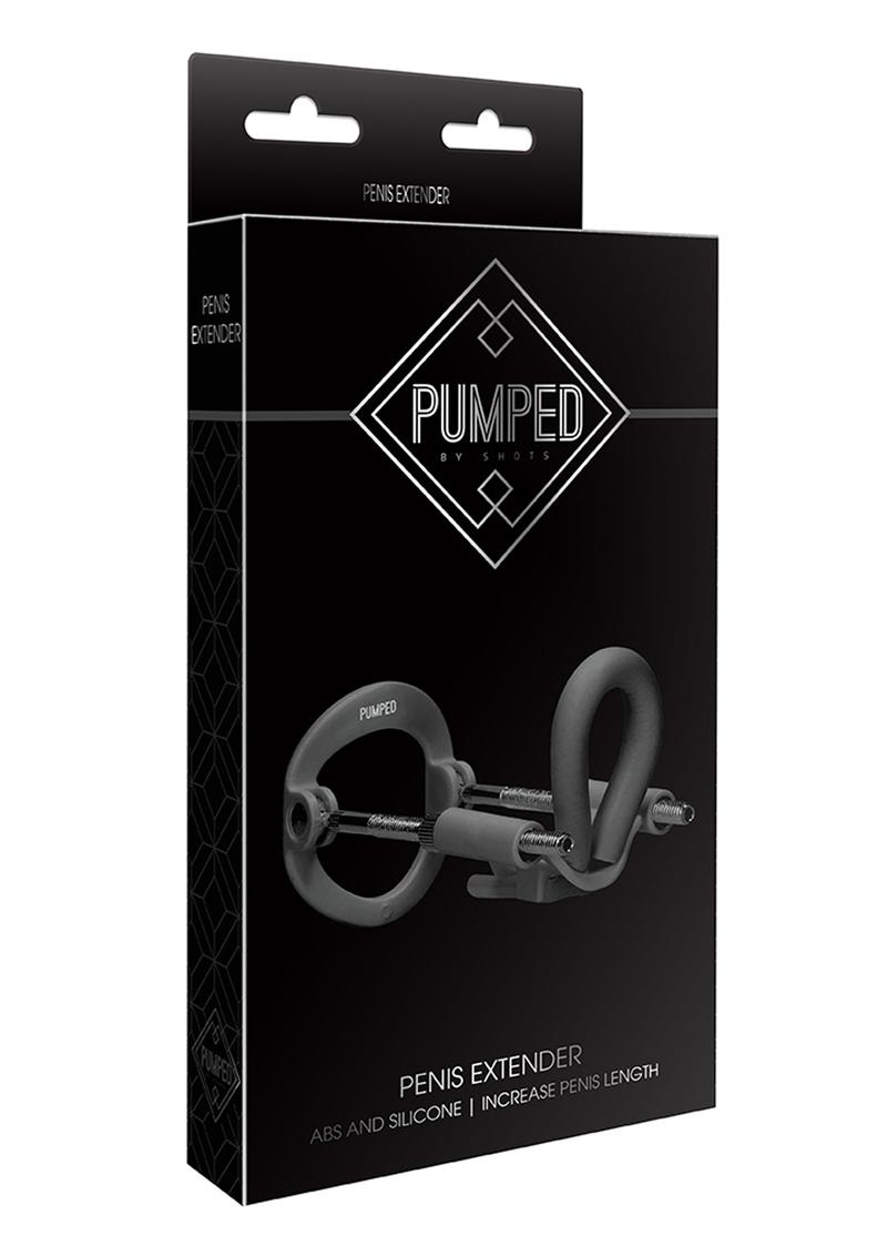 Pumped Silicone Penis Extender Adjustable Length And Comfort Fit