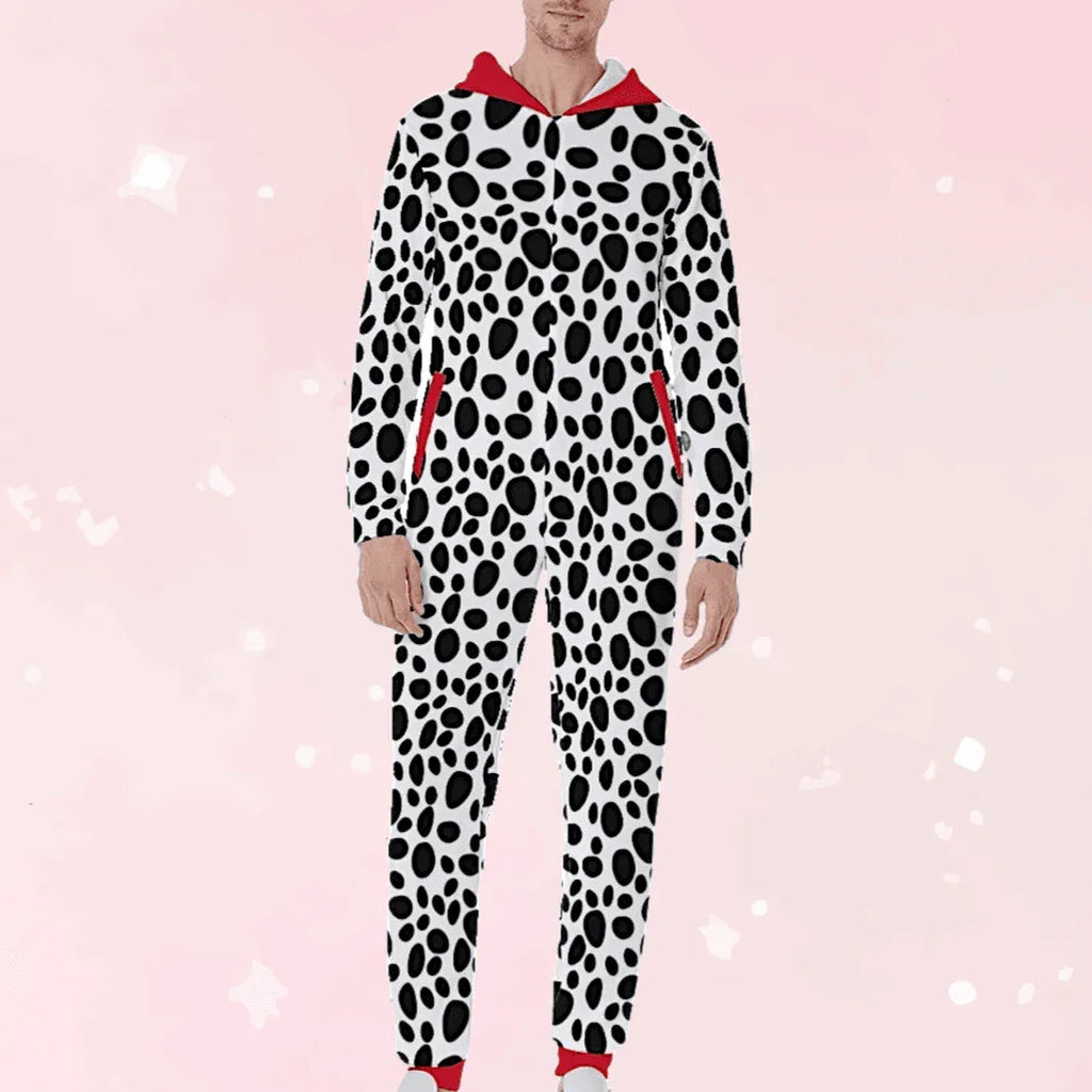 Spotted Snuggles Hooded Pajamas