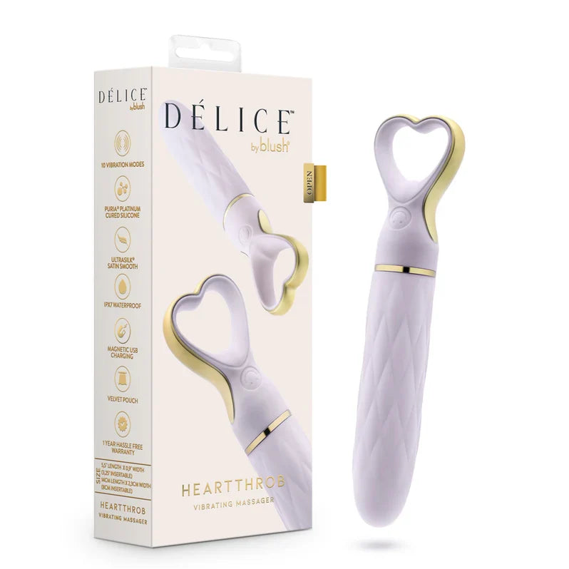 Delice Heartthrob Bullet Vibrator with Handle