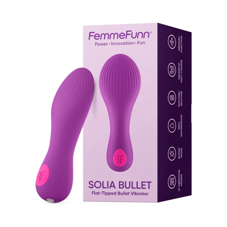FemmeFunn Solia Flat Tipped Bullet Vibrator