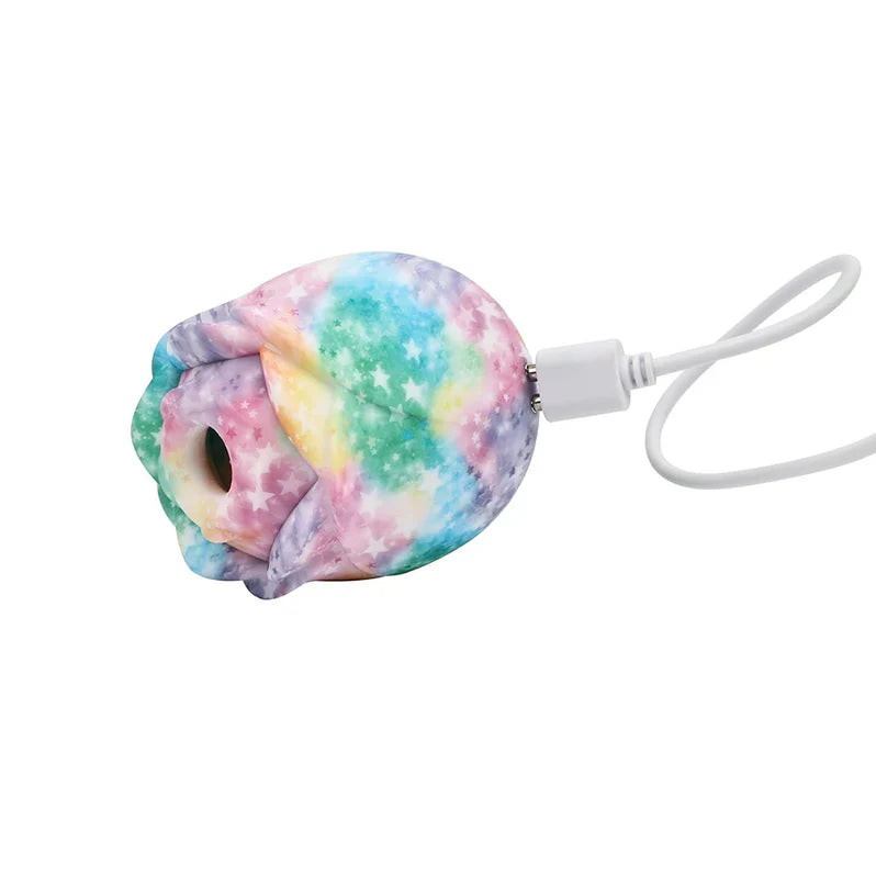 Adam & Eve Eve's Ravishing Rose Rainbow Rose Vibrator
