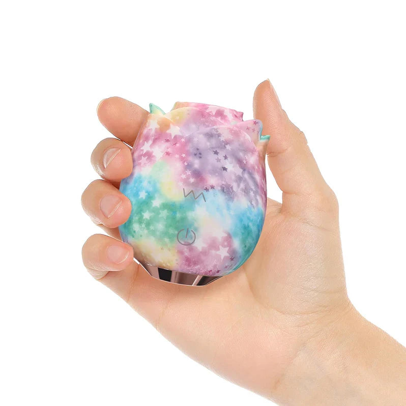 Adam & Eve Eve's Ravishing Rose Rainbow Rose Vibrator
