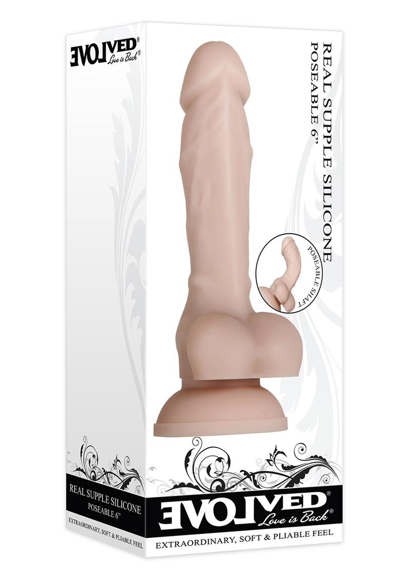 Evolved Real Supple Poseable Dildo