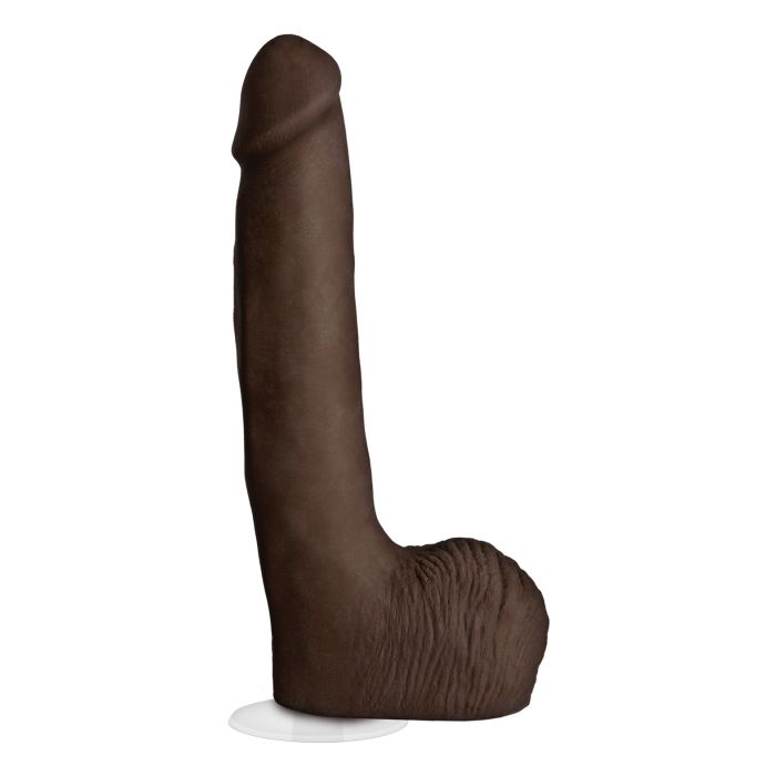 Doc Johnson Signature Cocks: Rob Piper 10.5” Realistic Dildo Chocolate