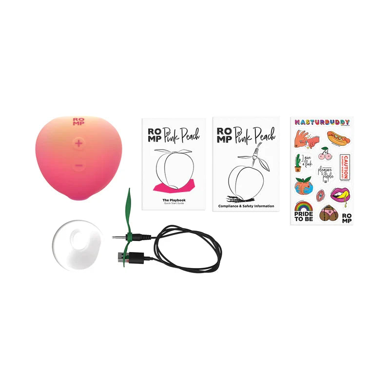 ROMP Pink Peach Clitoral Stimulator