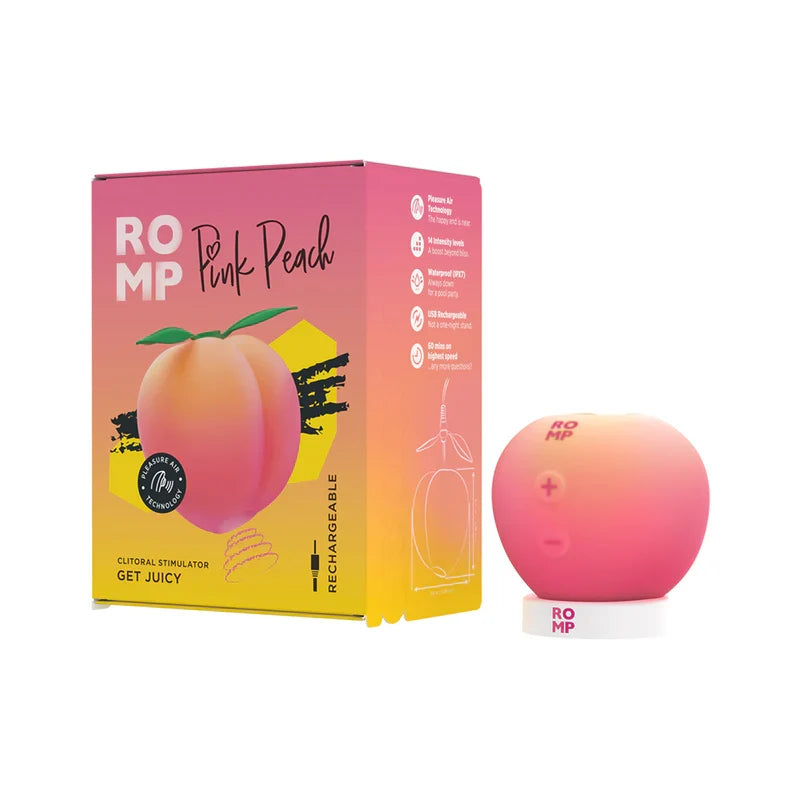 ROMP Pink Peach Clitoral Stimulator