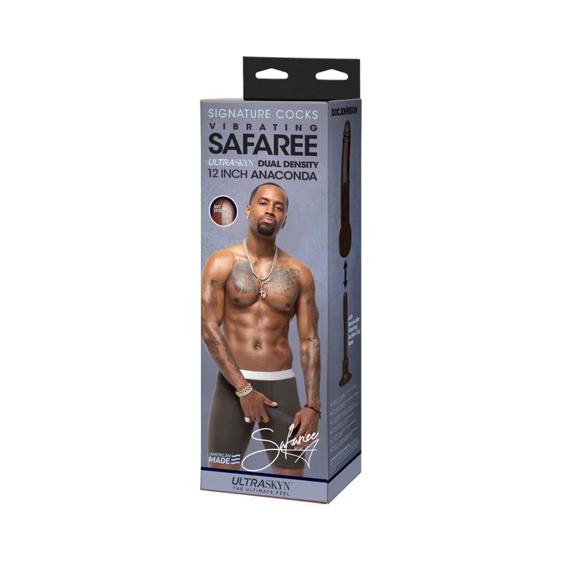 Safaree Samuels Anaconda Signature Cocks 12" Vibrating Dildo