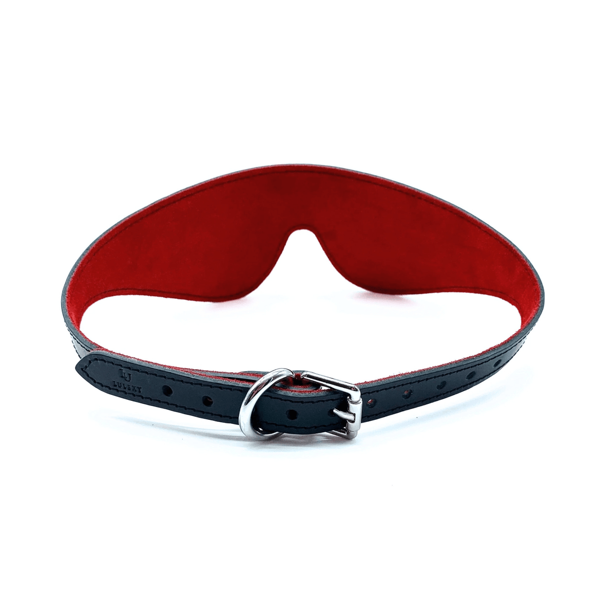 SCARLET Italian Leather Blindfold