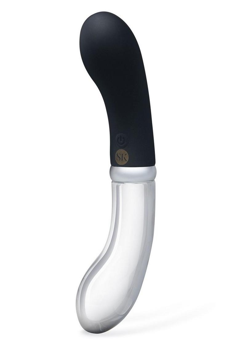 Secret Kisses G-Wand Dual-Ended Glass Vibrator