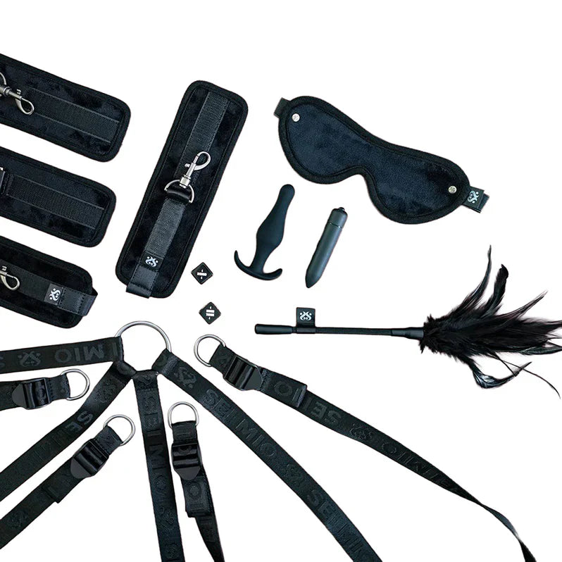 SEI MIO Complete Surrender – The Ultimate Bed Tether Seduction Set