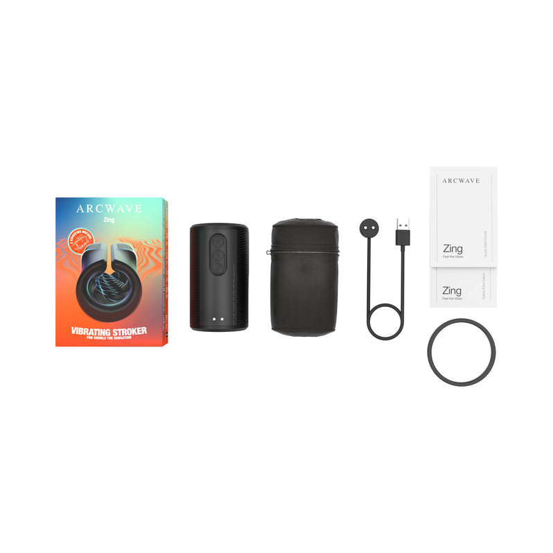 Arcwave Zing Vibrating CleanTech Silicone Masturbator