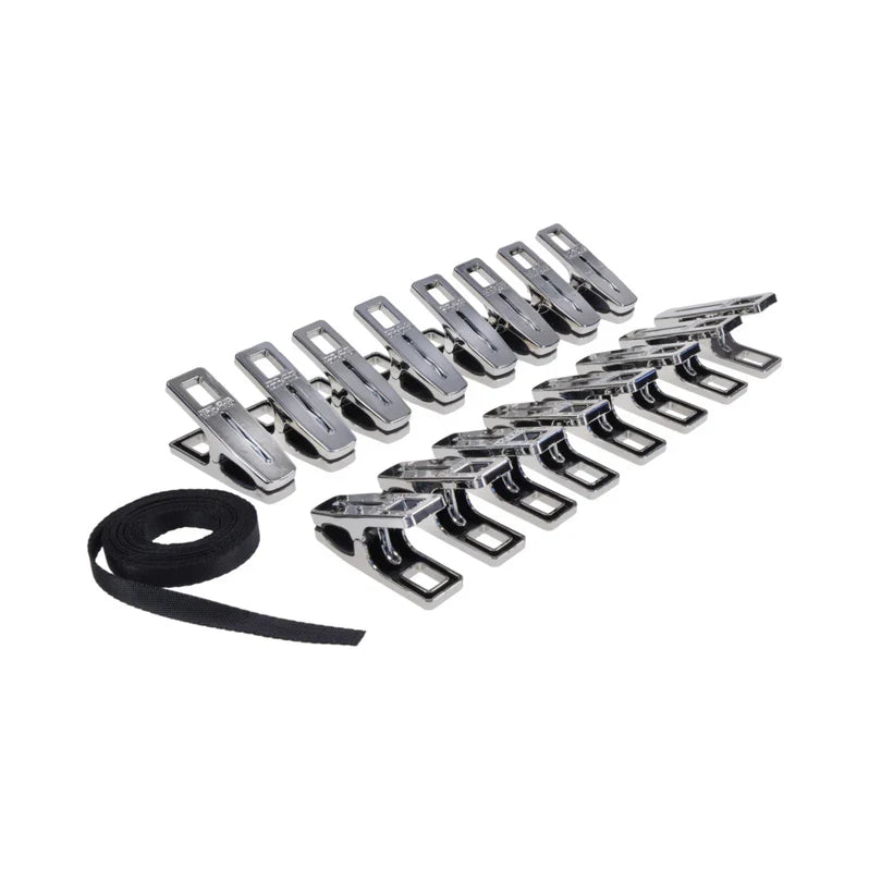 Edge Body Zipper Clothes Pins – Adjustable Sensory Sensation Set