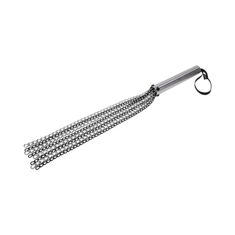Sportsheets Edge Metal Chain Flogger – Weighted Impact & Temperature Play
