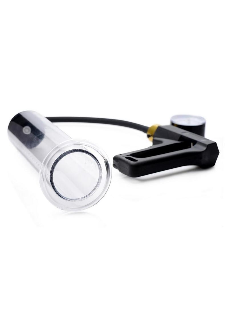 Size Matters High End Trigger Powerful Suction Penis Pump with Pressure Gauge