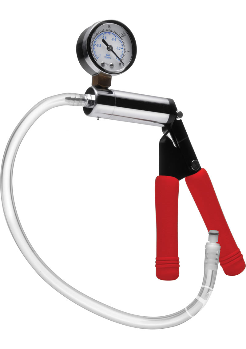 Size Matters Primo Deluxe Steel Handle Penis Pump