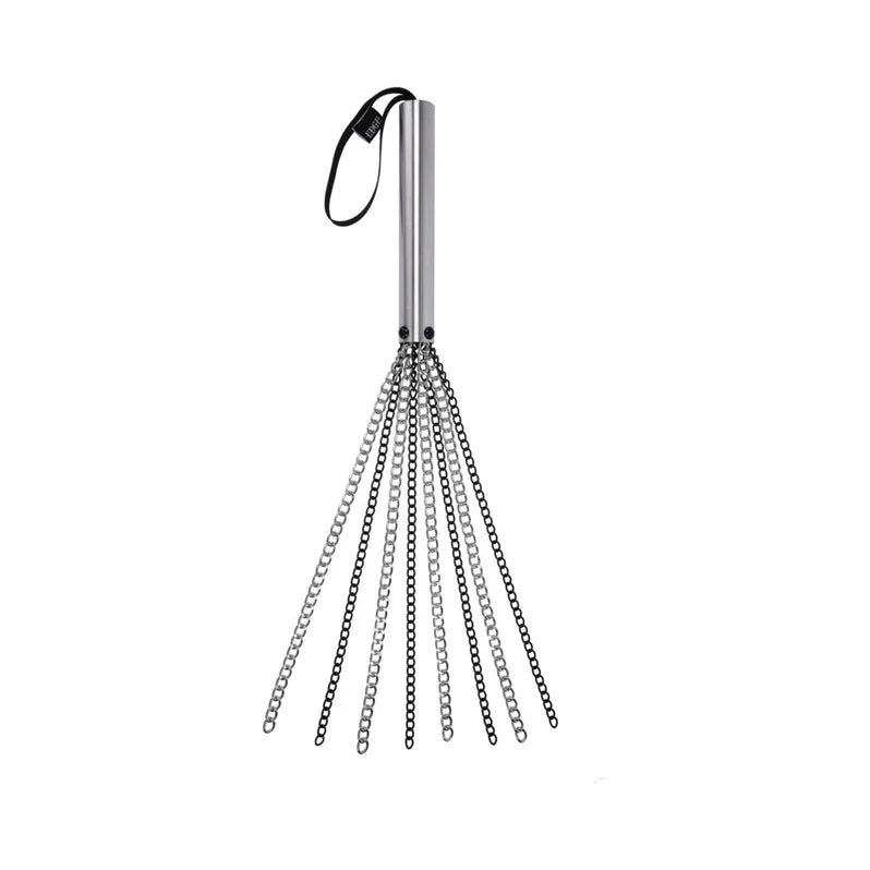 Sportsheets Edge Metal Chain Flogger – Weighted Impact & Temperature Play