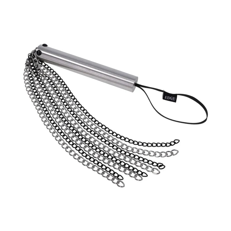Sportsheets Edge Metal Chain Flogger – Weighted Impact & Temperature Play
