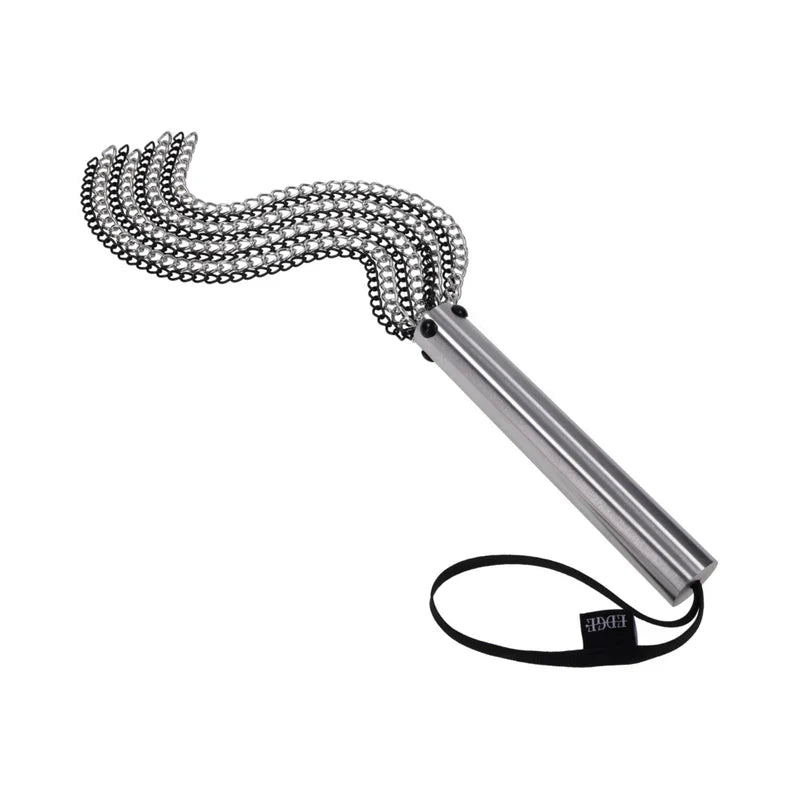 Sportsheets Edge Metal Chain Flogger – Weighted Impact & Temperature Play